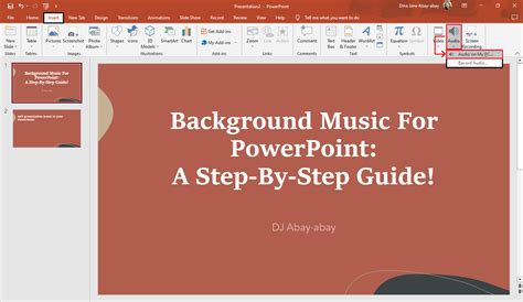 How to Add Background Music to PowerPoint: A Creative and Engaging Experience