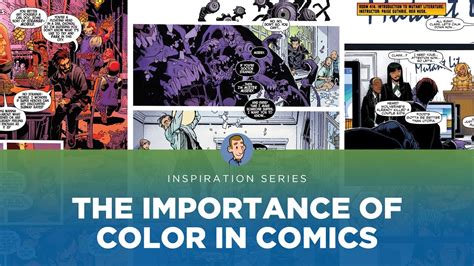 how to draw comics and the importance of color in storytelling